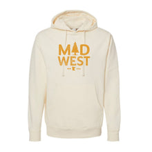 Load image into Gallery viewer, Midwest MN Midweight Hooded Sweatshirt
