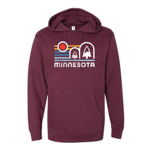 Load image into Gallery viewer, Vintage MN Midweight Hooded Sweatshirt
