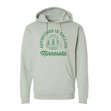 Load image into Gallery viewer, Adventure Is Calling MN Midweight Hooded Sweatshirt
