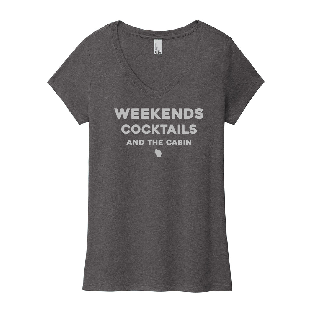 WI-187 Women's V-Neck T-shirt