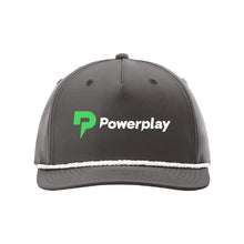 Load image into Gallery viewer, Powerplay Five Panel Classic Rope Cap
