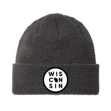 Load image into Gallery viewer, WI-16 Circle Thermal Knit Cuffed Beanie
