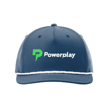 Load image into Gallery viewer, Powerplay Five Panel Classic Rope Cap
