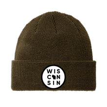 Load image into Gallery viewer, WI-16 Circle Thermal Knit Cuffed Beanie
