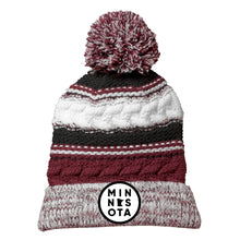 Load image into Gallery viewer, MN-16 Circle Thermal Knit Cuffed Beanie
