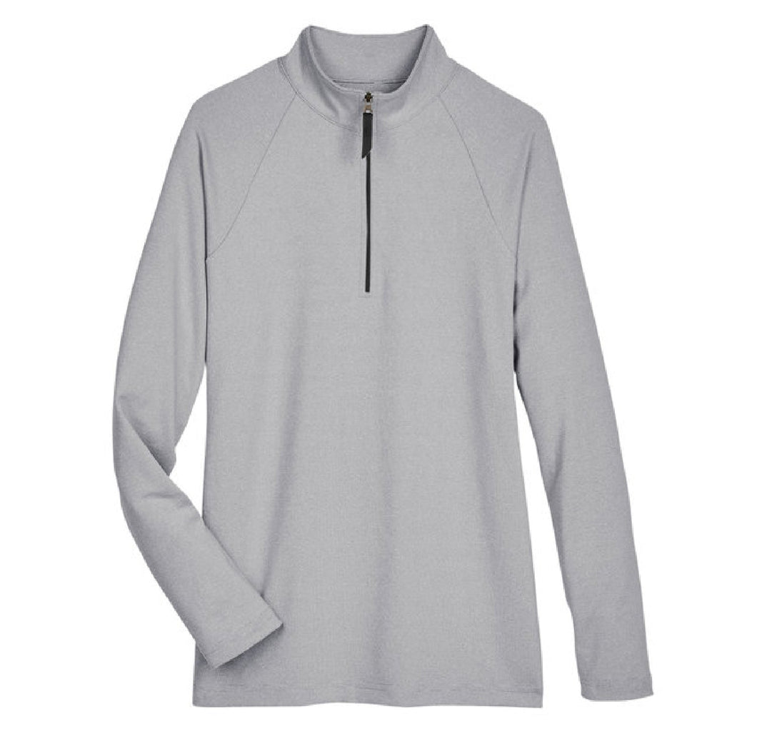 Ladies' Clubhouse Micro-Stripe Quarter-Zip