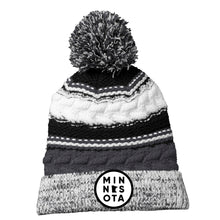 Load image into Gallery viewer, MN-16 Circle Thermal Knit Cuffed Beanie
