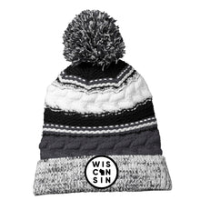 Load image into Gallery viewer, WI-16 Circle Thermal Knit Cuffed Beanie
