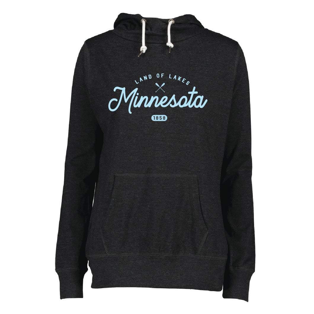 MN -192 Ladies Funnel Neck Hoodie