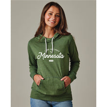 Load image into Gallery viewer, MN -192 Ladies Funnel Neck Hoodie
