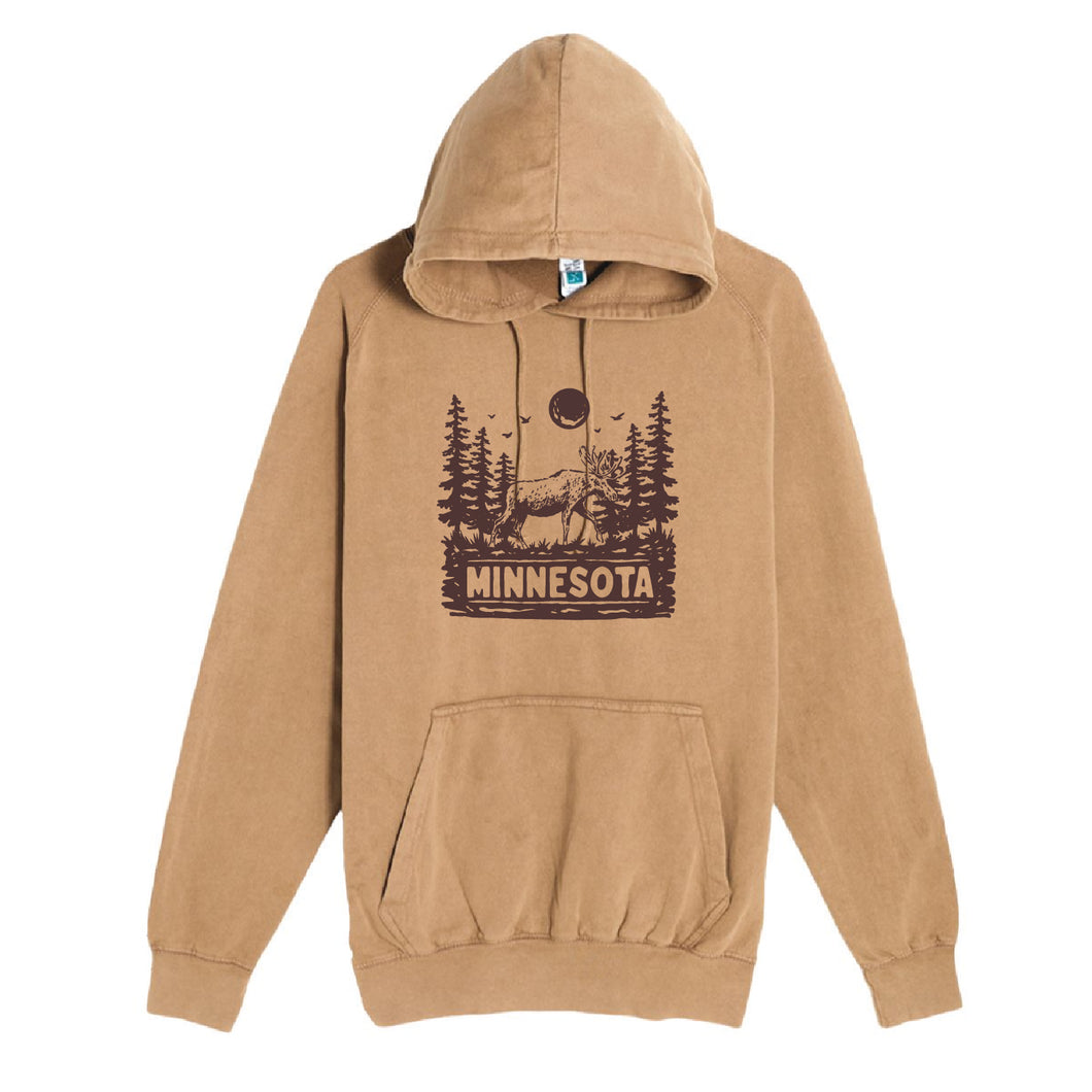 MN -194 Vintage Raglan Hoodie