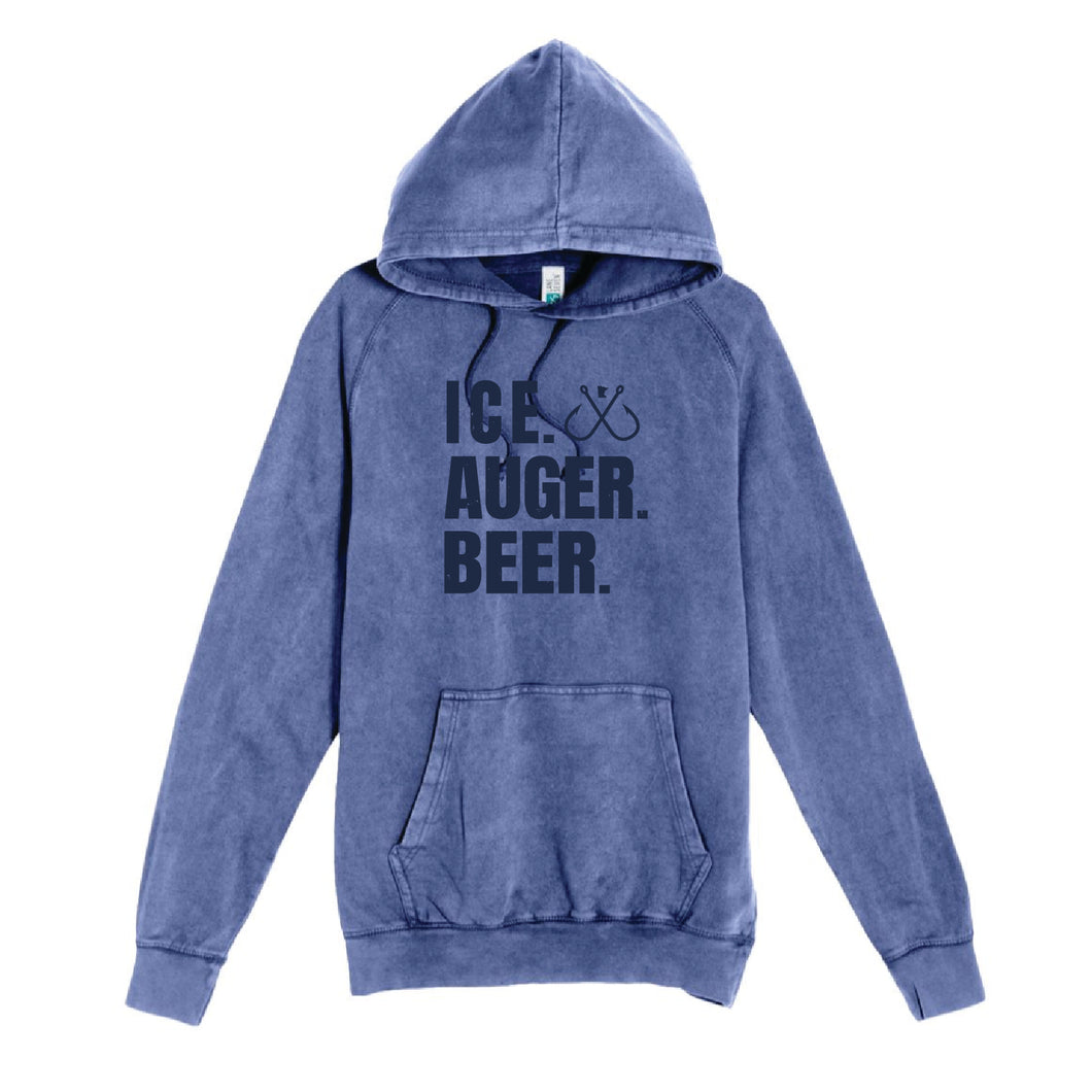 MN -197 Vintage Raglan Hoodie