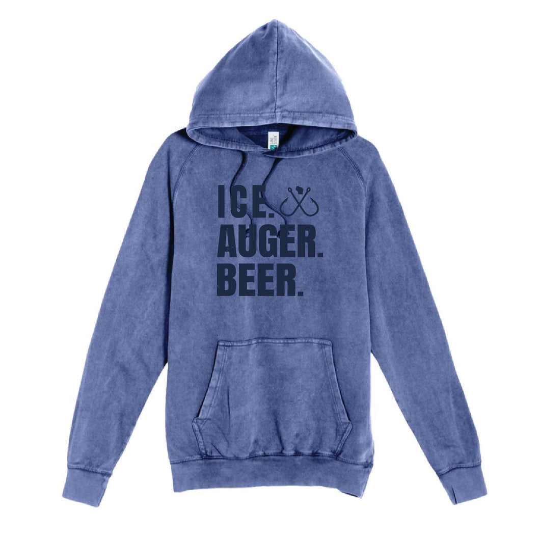 WI -197 Vintage Raglan Hoodie