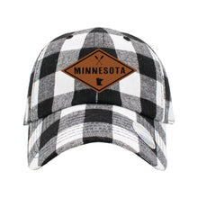 Load image into Gallery viewer, MN109 PLAID BASEBALL CAP

