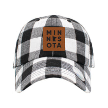 Load image into Gallery viewer, MN16 PLAID BASEBALL CAP
