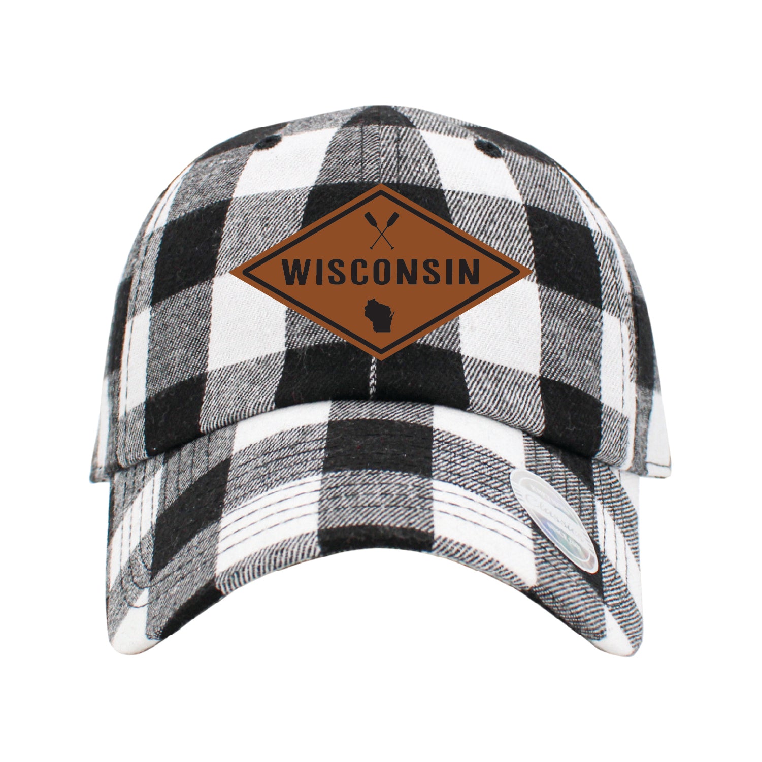WI109 PLAID BASEBALL CAP – Lakeside Clothing Online