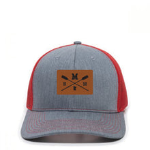 Load image into Gallery viewer, Crossed Paddles Minnesota Trucker Cap
