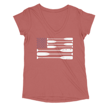 Load image into Gallery viewer, MN34 Women’s Perfect Tri V-Neck Tee
