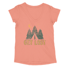Load image into Gallery viewer, Get Lost 146 Women’s Perfect Tri V-Neck Tee

