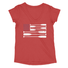 Load image into Gallery viewer, MN34 Women’s Perfect Tri V-Neck Tee
