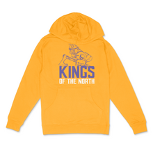 Load image into Gallery viewer, Kings of the North Vikings Unisex Midweight Hooded Sweatshirt
