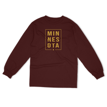 Load image into Gallery viewer, Stacked Minnesota Unisex Long Sleeve
