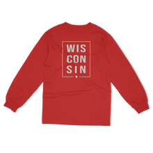 Load image into Gallery viewer, Stacked Wisconsin Unisex Long Sleeve
