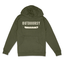 Load image into Gallery viewer, WI134 Outdoorsy Midweight Hooded Sweatshirt
