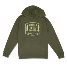 Load image into Gallery viewer, Wander in the Woods Minnesota Midweight Hoodie
