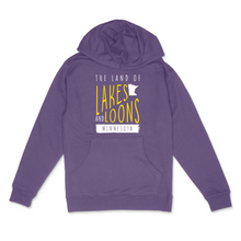 Load image into Gallery viewer, Lakes and Loons Minnesota Midweight Hoodie
